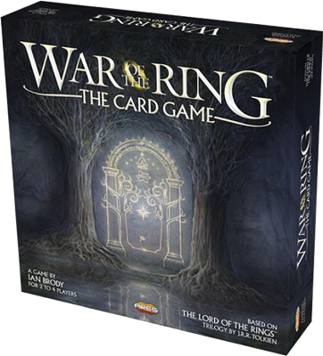 Dit is een foto van het spel lotr wotr war of the ring the card game te koop bij Speldorado Spellenwinkel Delft