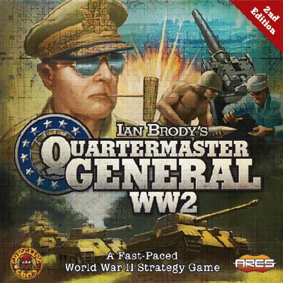 Quartermaster General  ww 2- EN – strategisch bordspel – 2 tot 6 spelers