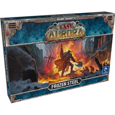 Dit is een foto van het spel The Last Aurora Frozen Steel te koop bij Speldorado Spellenwinkel Delft