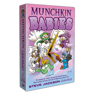 Munchkin Babies EN – party kaartspel – 3 tot 6 spelers