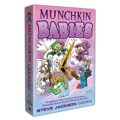 Munchkin Babies EN – party kaartspel – 3 tot 6 spelers