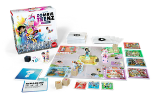 Dit is een foto van het spel Zombie Teenz Evolution te koop bij Speldorado Spellenwinkel Delft