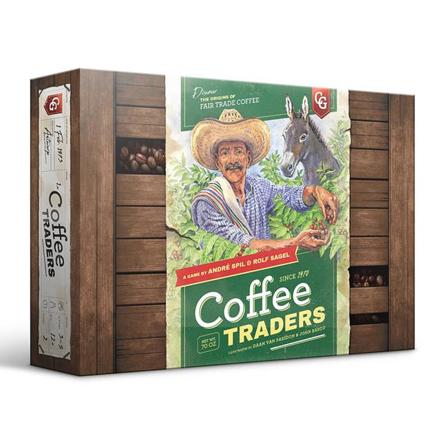 Dit is een foto van het spel Coffee Traders te koop bij Speldorado Spellenwinkel Delft