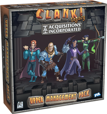 Clank! Legacy: Upper Management Pack – strategisch kaartspel – 1 speler