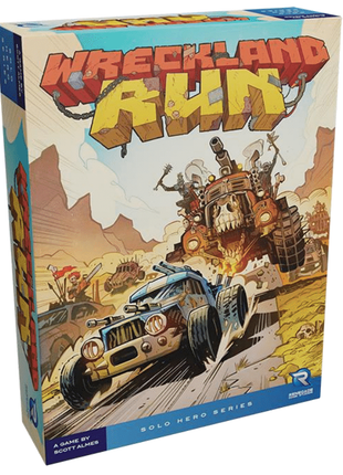 Wreckland Run - En – strategisch bordspel – 2 tot 4 spelers