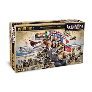 Axis & Allies WWI 1914 EN – strategisch bordspel – 2 tot 5 spelers