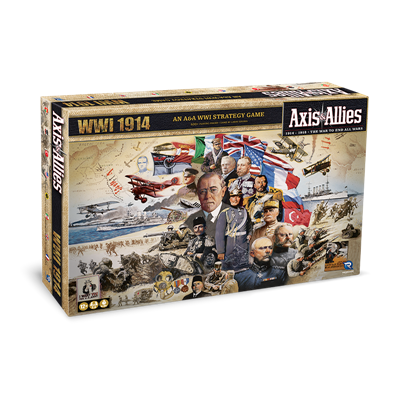 Dit is een foto van het spel Axis & Allies WWI 1914 EN te koop bij Speldorado Spellenwinkel Delft