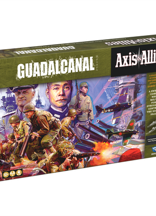 Guadalcanal - Axis & Allies - en – strategisch bordspel – 2 spelers