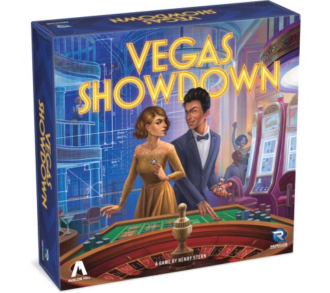 Dit is een foto van het spel Vegas Showdown - EN te koop bij Speldorado Spellenwinkel Delft