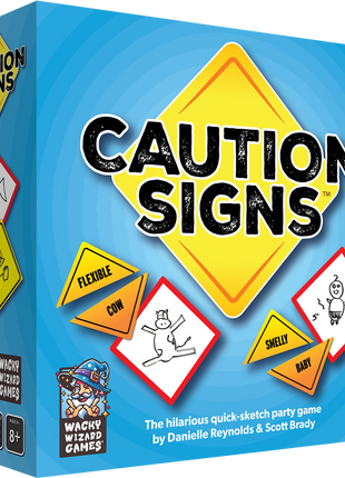 Caution Signs – gezellig kaartspel – 2 tot 9 spelers