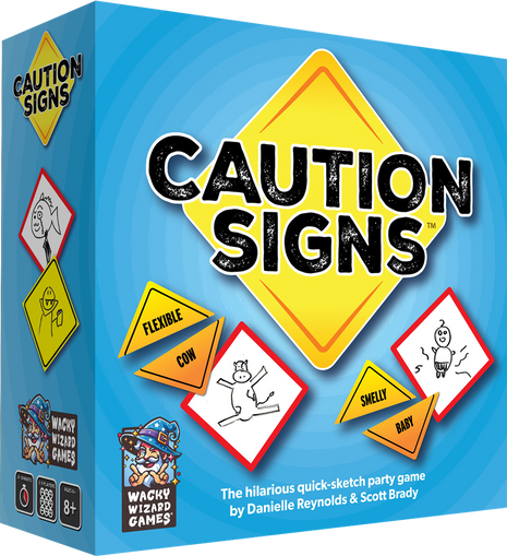 Caution Signs – gezellig kaartspel – 2 tot 9 spelers