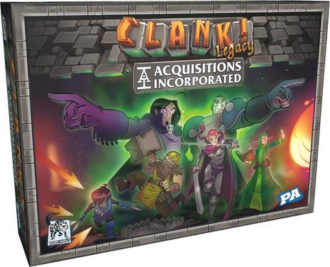 Clank! Legacy: Acquisitions Incorporated – strategisch bordspel – 2 tot 4 spelers