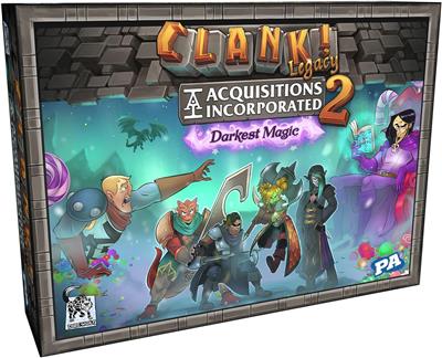 Clank! Legacy 2: Acquisitions Inc. Darkest Magic – strategisch kaartspel – 2 tot 4 spelers