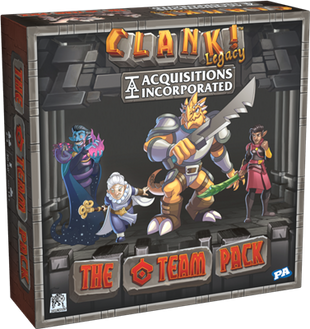 Clank! Legacy: The "C" Team Pack – strategisch kaartspel – 1 speler