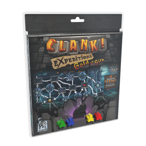 Clank! Expeditions Gold & Silk – strategisch kaartspel – 1 speler