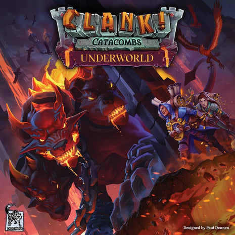 Clank! Catacombs Underworld – strategisch bordspel – 2 tot 4 spelers