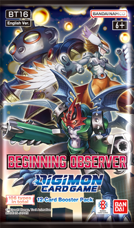 Beginning Observer Booster - Digimon S 16