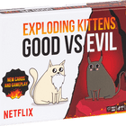 Dit is een foto van het spel Exploding Kittens Good vs Evil EN te koop bij Speldorado Spellenwinkel Delft