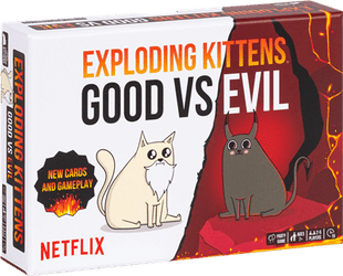 Exploding Kittens Good vs Evil EN – party kaartspel – 2 tot 5 spelers