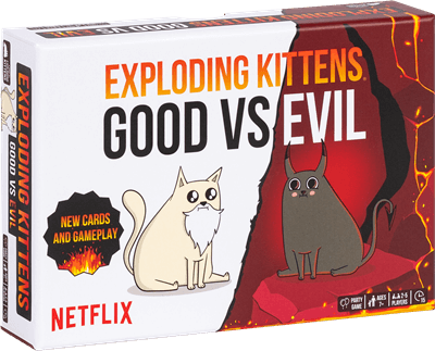 Exploding Kittens Good VS Evil (En), EKG-EK11 van Asmodee te koop bij Speldorado !