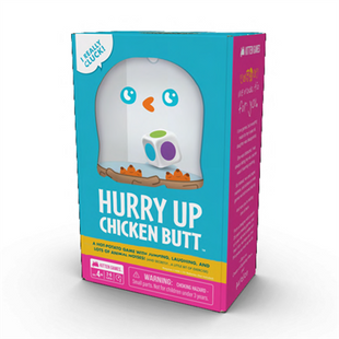 Hurry Up Chicken Butt – gezellig bordspel – 2 tot 4 spelers