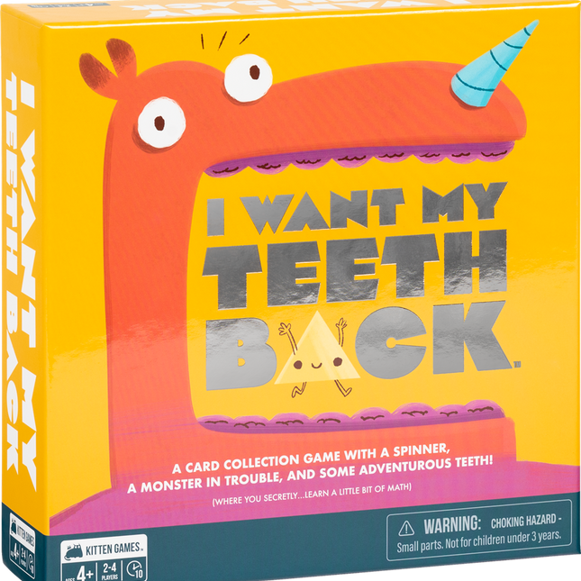 Dit is een foto van het spel I want my Teeth Back te koop bij Speldorado Spellenwinkel Delft