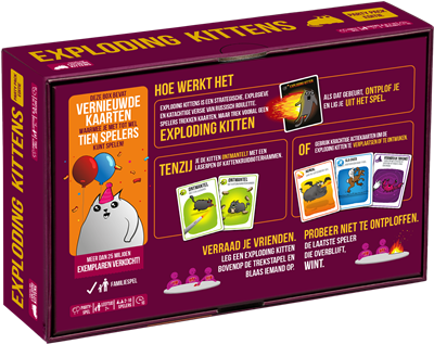 Exploding Kittens Party Pack NL