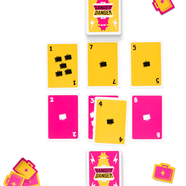 Dit is een foto van het spel Danger Danger - NL te koop bij Speldorado Spellenwinkel Delft