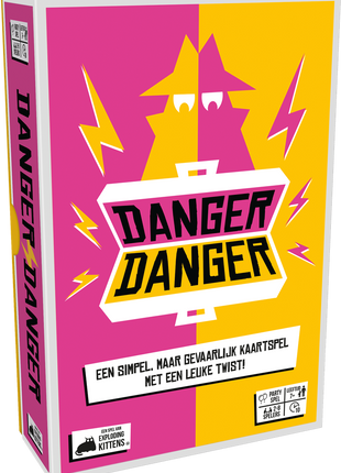 Danger Danger - NL – strategisch bordspel – 2 tot 4 spelers