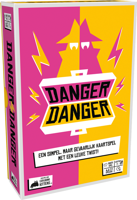 Danger Danger - NL – strategisch bordspel – 2 tot 4 spelers