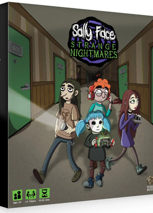 Sally Face Strange Nightmares – gezellig dobbelspel – 1 tot 5 spelers