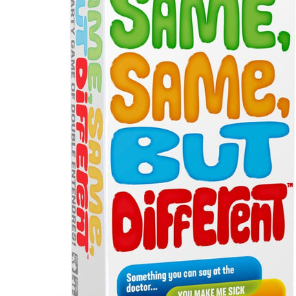 Same Same But Different (Engelstalig)