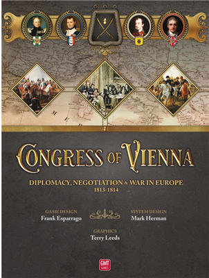 Congress of Vienna - EN – strategisch bordspel – 1 tot 4 spelers