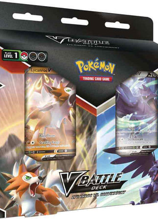 Pokémon TCG V Battle Deck: Lycanroc vs. Corviknight– set Lycanroc vs. Corviknight - Battle Deck