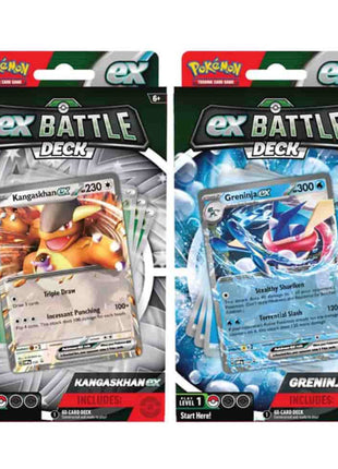 Pokémon TCG ex battle deck Kangaskhan / Greninja  – set Pokemon - Battle Deck