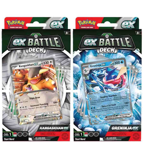 Pokémon TCG ex battle deck Kangaskhan / Greninja  – set Pokemon - Battle Deck
