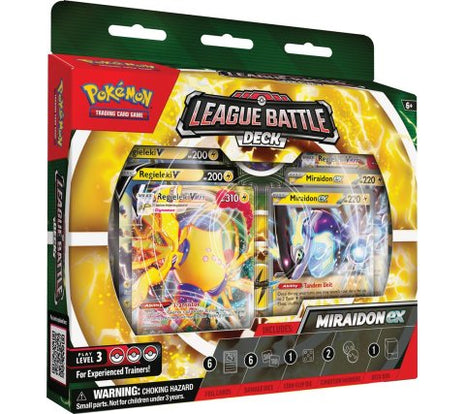 Pokémon TCG League Battle Deck Miraidon EX – set Pokemon - Battle Deck