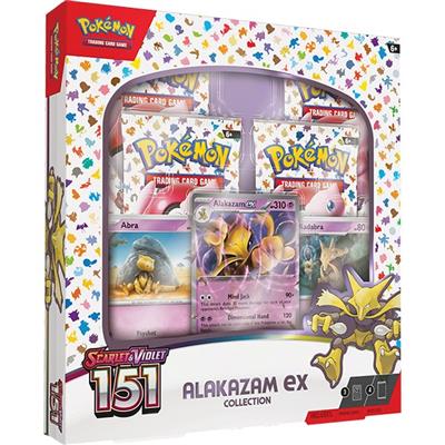 Scarlet & Violet 151 Alakazam Ex Box- Pokemon