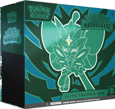 Pokémon TCG Twilight Masquerade Elite Trainer Box  – set Twilight Masquerade - Trainer Toolkit
