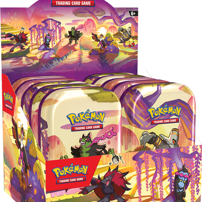 Dit is een foto van het spel POK TCG SV06.5 Shrouded Fable Mini Tin te koop bij Speldorado Spellenwinkel Delft