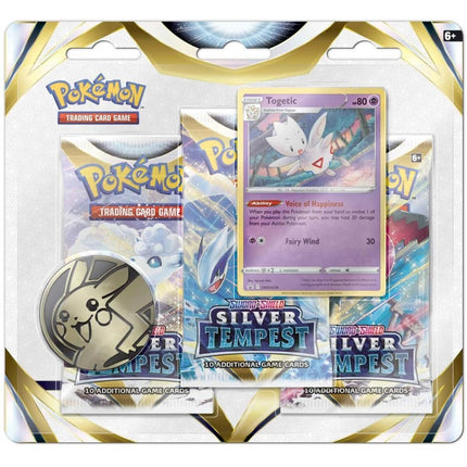 Sword & Shield 12 Silver Tempest 3-Pack Blister  - Pokemon