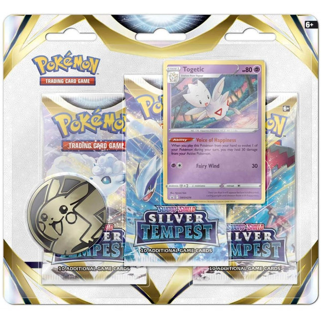 Sword & Shield 12 Silver Tempest 3-Pack Blister  - Pokemon