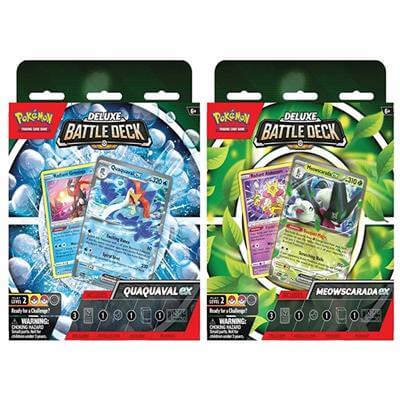 Deluxe Battle Decks Quaquaval ex/ Meowscarada ex, 99516 van Blackfire te koop bij Speldorado !