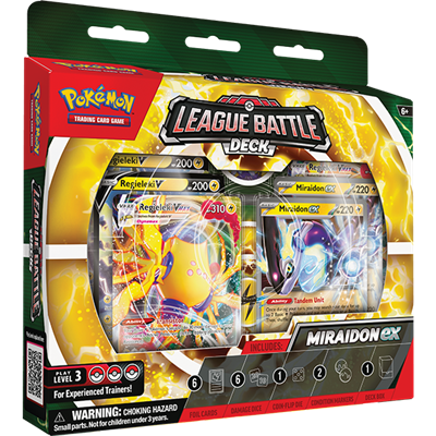 Pokémon TCG Miraidon Ex League Battle Box – set Miraidon Ex - Battle Deck