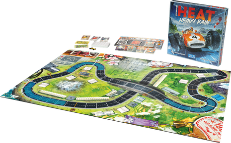 Heat Heavy Rain en – strategisch bordspel – 1 tot 7 spelers