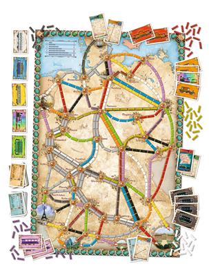Dit is een foto van het spel Ticket to Ride - Germany EN te koop bij Speldorado Spellenwinkel Delft