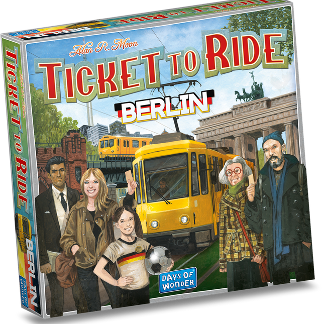 Dit is een foto van het spel Ticket to Ride Berlijn - en te koop bij Speldorado Spellenwinkel Delft