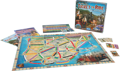 Dit is een foto van het spel Ticket to Ride - Iberia/South Korea te koop bij Speldorado Spellenwinkel Delft