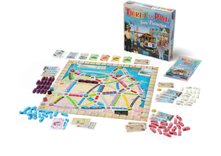 Dit is een foto van het spel Ticket to Ride San Francisco - NL te koop bij Speldorado Spellenwinkel Delft
