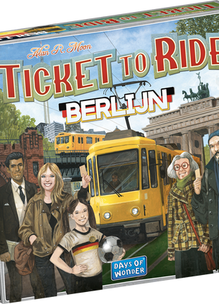 Ticket to Ride Berlijn - nl – gezellig bordspel – 2 tot 4 spelers